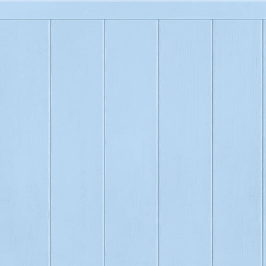 【サンプル】はがせる壁紙 シールタイプ What's poppin? ローワーウォールシート Lower wall sheet カラーウッドパネル ミストブルー TWP-LWW05