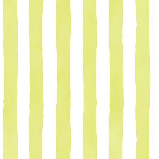 【サンプル】貼りやすいフリース壁紙 のりなしタイプ What's poppin? メロウストライプ ペールライム