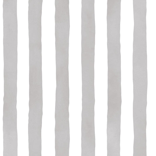 【サンプル】貼りやすいフリース壁紙 のりなしタイプ What's poppin? メロウストライプ クラウドグレー