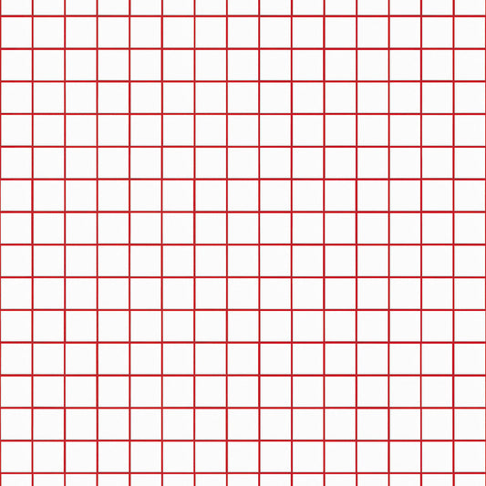 【サンプル】はがせる壁紙 のりなしタイプ What's poppin? ミニスクエアタイル カラージョイント カーニバルチェリー