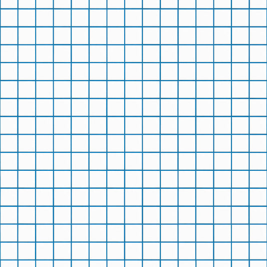 【サンプル】はがせる壁紙 のりなしタイプ What's poppin? ミニスクエアタイル カラージョイント アイシーブルー