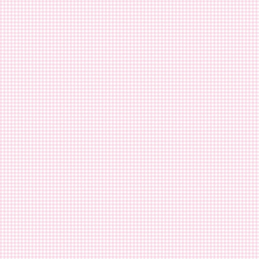 【サンプル】はがせる壁紙 のりなしタイプ What's poppin? ピンクニックギンガムmini ピンクメロディ