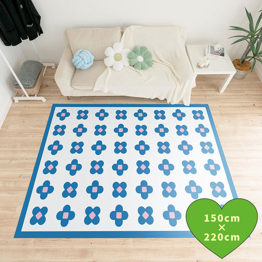 拭けるラグ 「Sheete me ! (シーテミー)」 150cm×220cm BLOOM DAYS ブルーバイブス What's poppin?