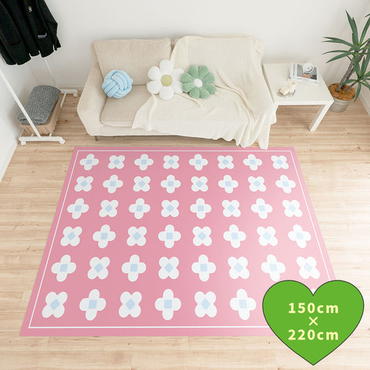拭けるラグ 「Sheete me ! (シーテミー)」 150cm×220cm BLOOM DAYS ベビーベリー What's poppin?