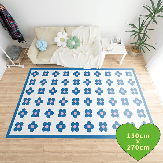 拭けるラグ 「Sheete me ! (シーテミー)」 150cm×270cm BLOOM DAYS ブルーバイブス What's poppin?