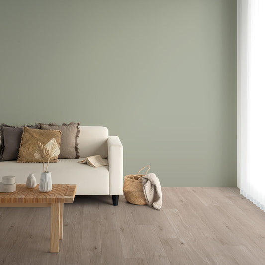 Y25-2913 壁紙 のり付き クロス / ルノン / フレッシュ グリーンの無地【15m+施工道具セット】