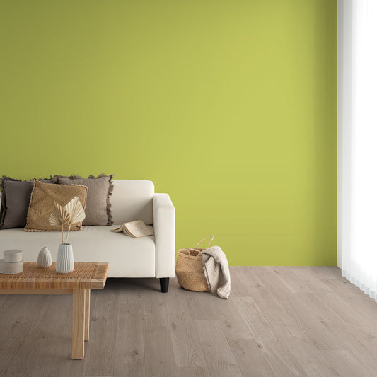 Y25-2914 壁紙 のりなし クロス / ルノン / フレッシュ グリーンの無地【50m巻】