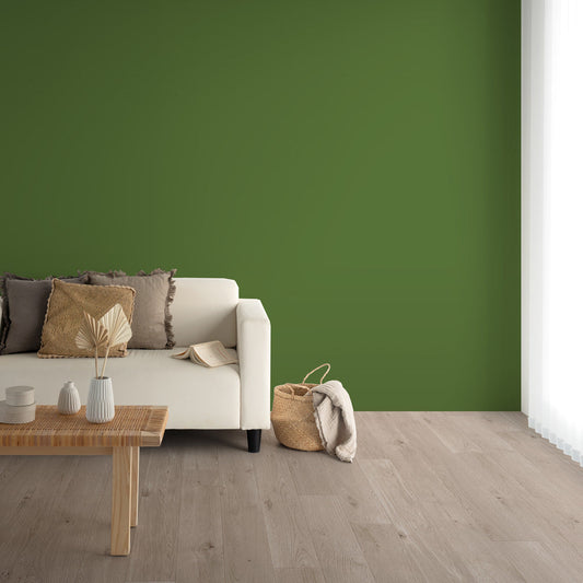 Y25-2915 壁紙 のりなし クロス / ルノン / フレッシュ グリーンの無地【50m巻】