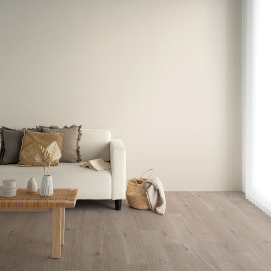 Y25-2953 壁紙 のりなし クロス / ルノン / フレッシュ グレーの無地【50m巻】