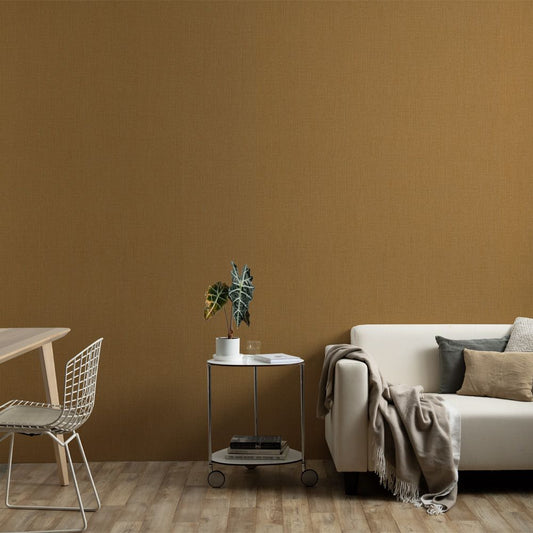 破れにくい壁紙 のり付きタイプ / イエローセレクション / キャメル Camel 484663