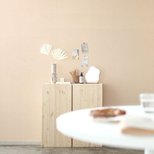 破れにくい壁紙 のり付きタイプ / レッド・ピンクセレクション / パウダーピンク Powder pink 806830