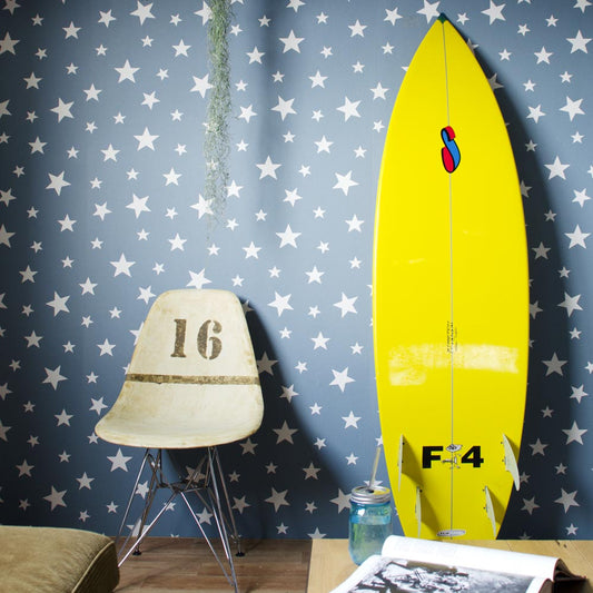 【在庫限り】 のり付き壁紙 サンゲツ×本舗オリジナル Harelu / stellar / Grayish Blue 15m巻 ZC4003