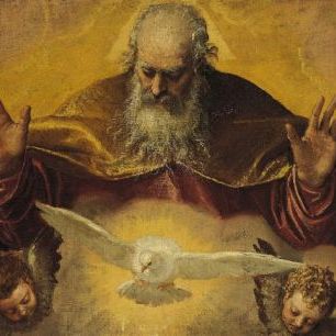輸入壁紙 カスタム壁紙 PHOTOWALL / Veronese,Paolo - Eternal Father (e2111)