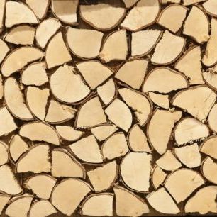 輸入壁紙 カスタム壁紙 PHOTOWALL / Light Brown Firewood (e23065)