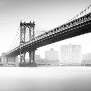 輸入壁紙 カスタム壁紙 PHOTOWALL / Study of Manhattan Bridge (e24308)