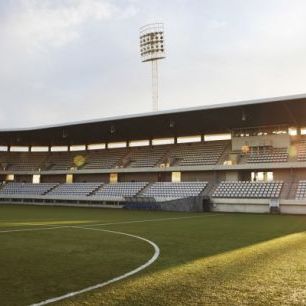 輸入壁紙 カスタム壁紙 PHOTOWALL / Soccer Field in Barcelona (e30800)