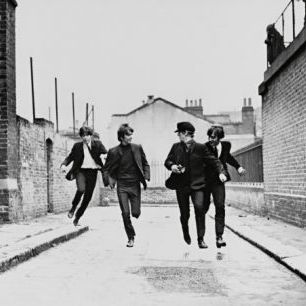 輸入壁紙 カスタム壁紙 PHOTOWALL / Beatles in a Hard Days Night (e314714)