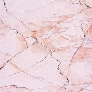 輸入壁紙 カスタム壁紙 PHOTOWALL / Pink Light Marble Stone (e318130)