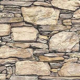 【サンプル】はがせる 壁紙 シール 「NU WALLPAPER」 Hadrian Stone Wall Peel and Stick WALLPAPER / NU2065(NUS2065)