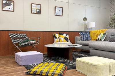 【美術協力】テレビ朝日系ドラマ「恋する警護24時 season2」スタジオセット制作にイージーウォールテープ