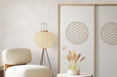 #60 障子を思わせる木組み柄