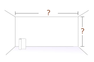 壁紙の必要量を計算してみよう