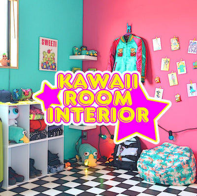 ポップでかわいいインテリアをつくるなら！KAWAII ROOM INTERIOR