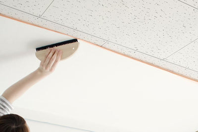 ジプトーン天井の下地処理