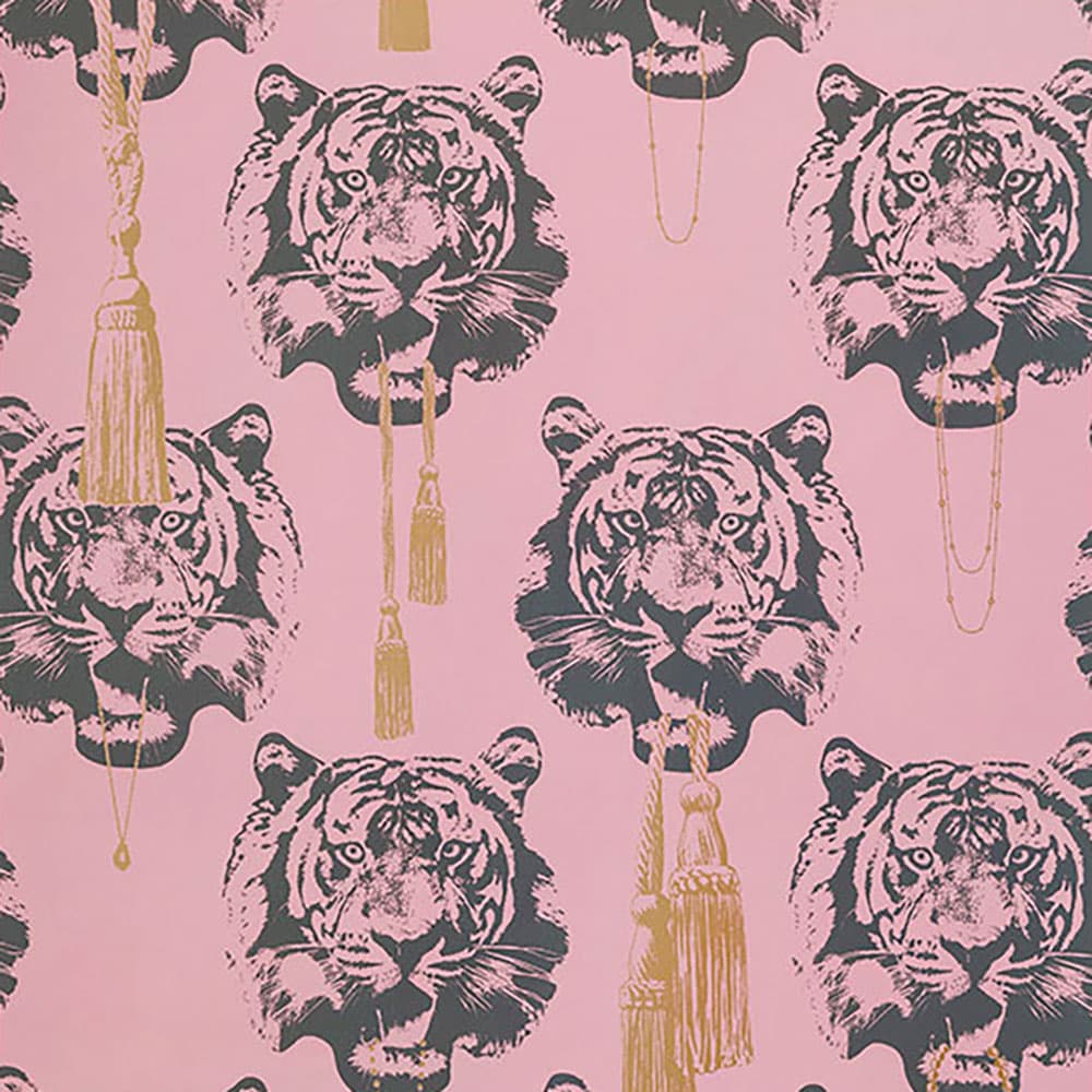 輸入壁紙 Lisa Bengtsson / Coco Tiger Pink / 0111