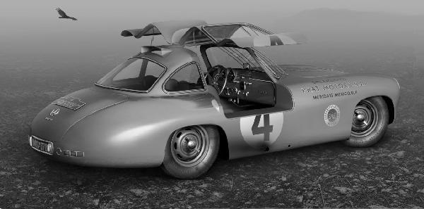 輸入壁紙 カスタム壁紙 PHOTOWALL / Carrera Panamericana - b/w (e12016)