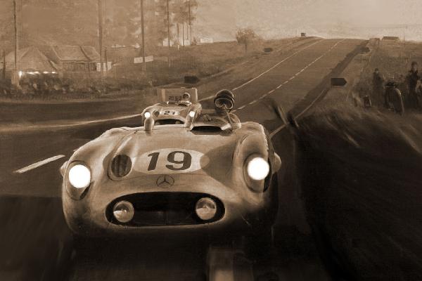 輸入壁紙 カスタム壁紙 PHOTOWALL / Le Mans - Sepia (e12026)