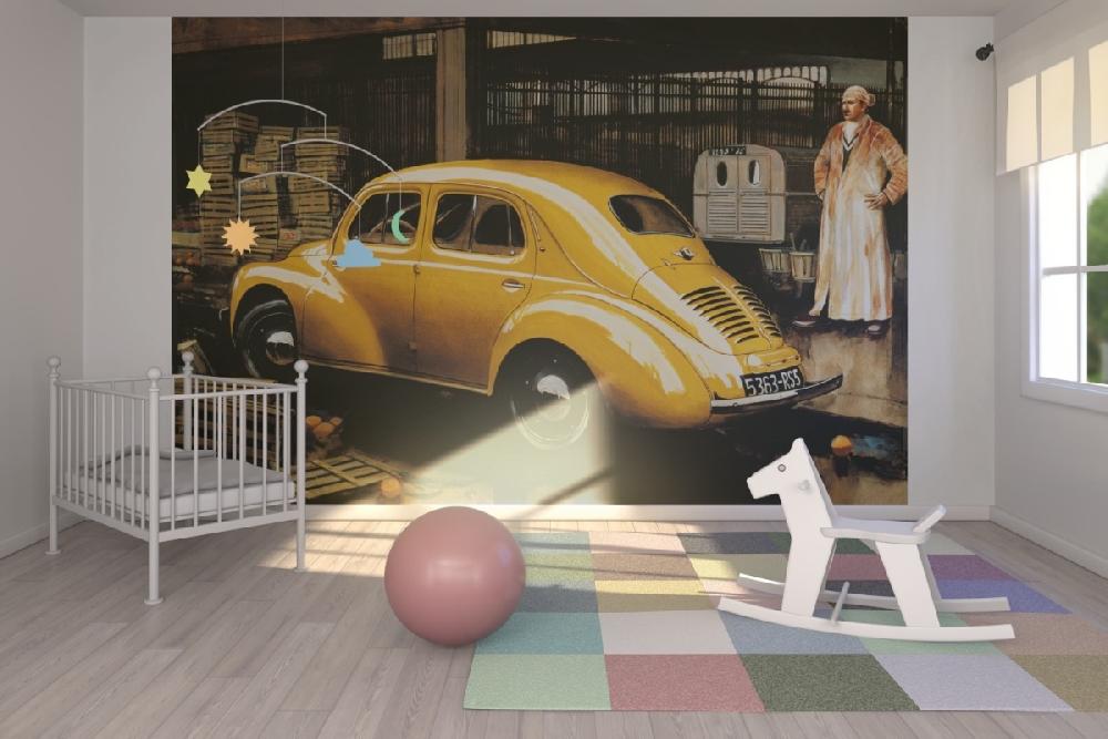 輸入壁紙 カスタム壁紙 PHOTOWALL / Renault 4 CV (e12054)