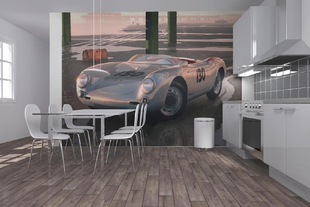 輸入壁紙 カスタム壁紙 PHOTOWALL / James Deans Porsche (e12073)