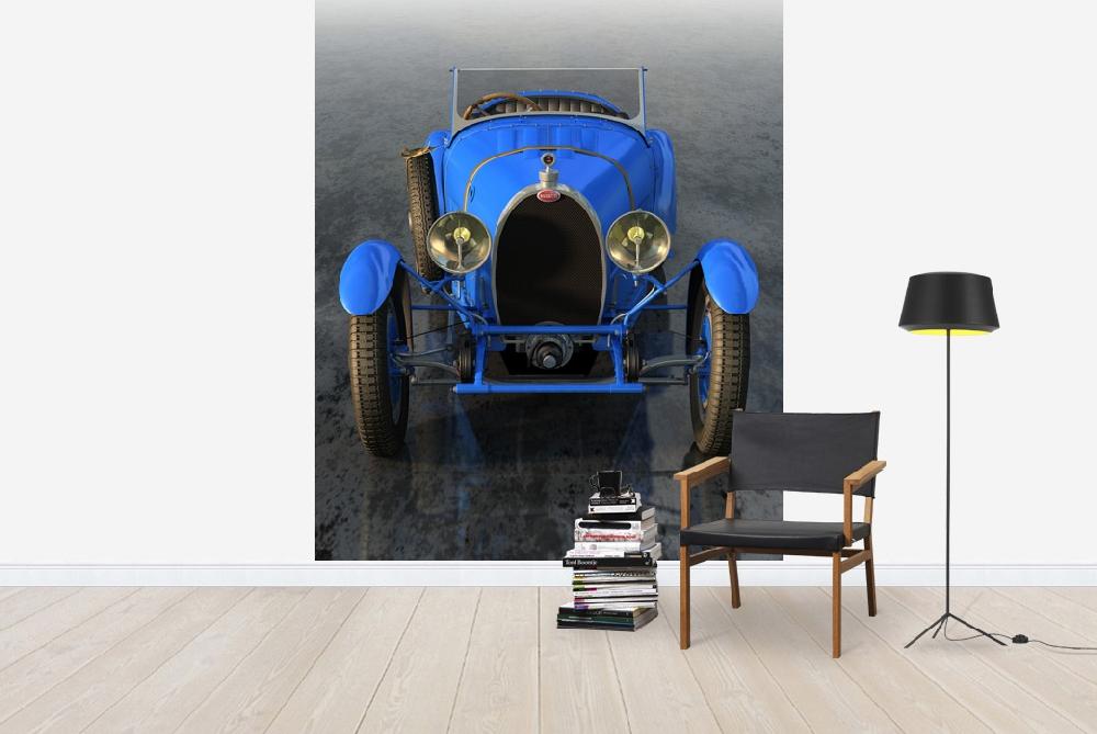 輸入壁紙 カスタム壁紙 PHOTOWALL / Bugatti Type 43 Front_1927 (e20921)