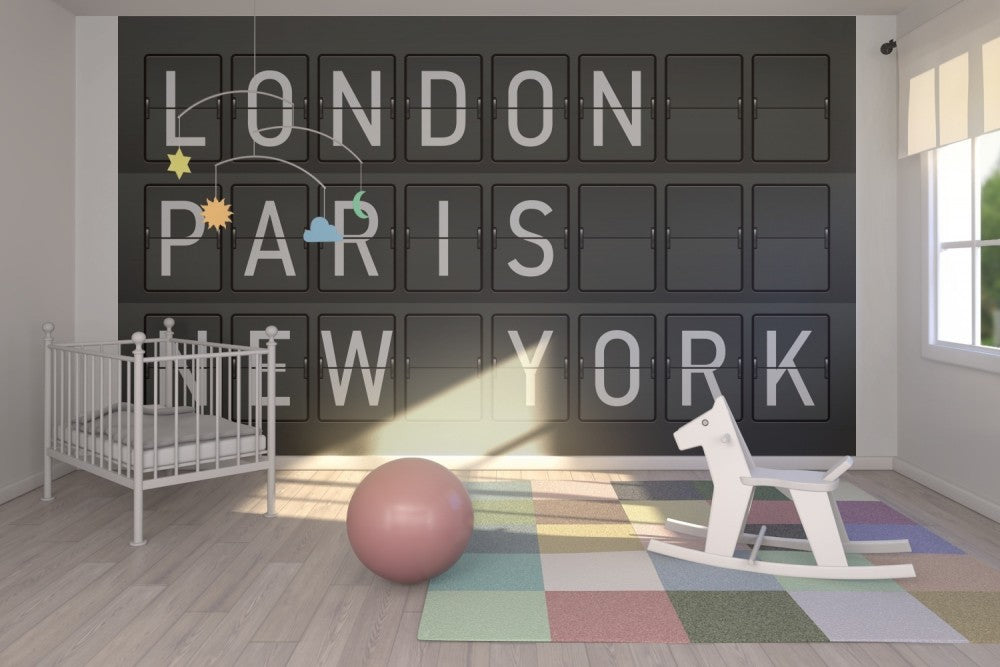 輸入壁紙 カスタム壁紙 PHOTOWALL / London - Paris - New York (e21122)