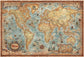 輸入壁紙 カスタム壁紙 PHOTOWALL / Modern World Antique Map (e21481)