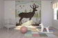 輸入壁紙 カスタム壁紙 PHOTOWALL / Woodland Dwellers Deer Dots (e21594)