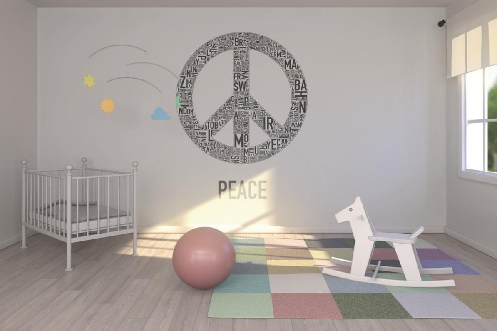 輸入壁紙 カスタム壁紙 PHOTOWALL / The Peace (e21739)