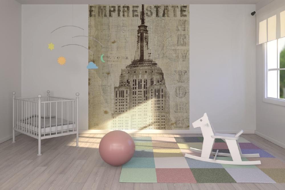 輸入壁紙 カスタム壁紙 PHOTOWALL / Vintage New York Empire State (e22274)