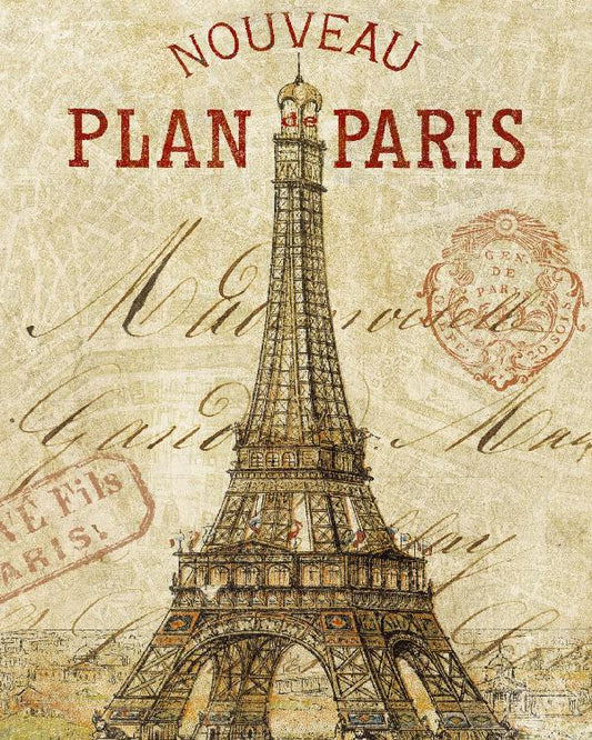 輸入壁紙 カスタム壁紙 PHOTOWALL / Letter from Paris (e22293) 