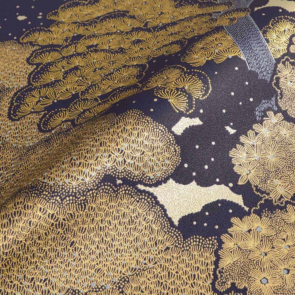 柄に光沢があります