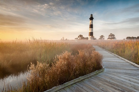 輸入壁紙 カスタム壁紙 PHOTOWALL / Lighthouse in North Carolina (e23175)