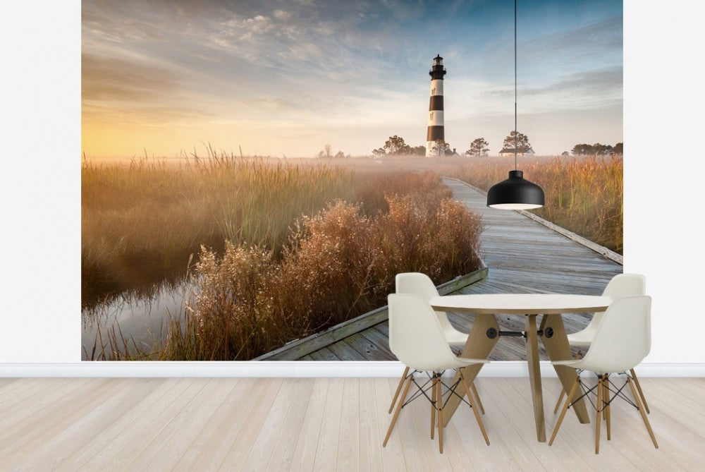 輸入壁紙 カスタム壁紙 PHOTOWALL / Lighthouse in North Carolina (e23175)