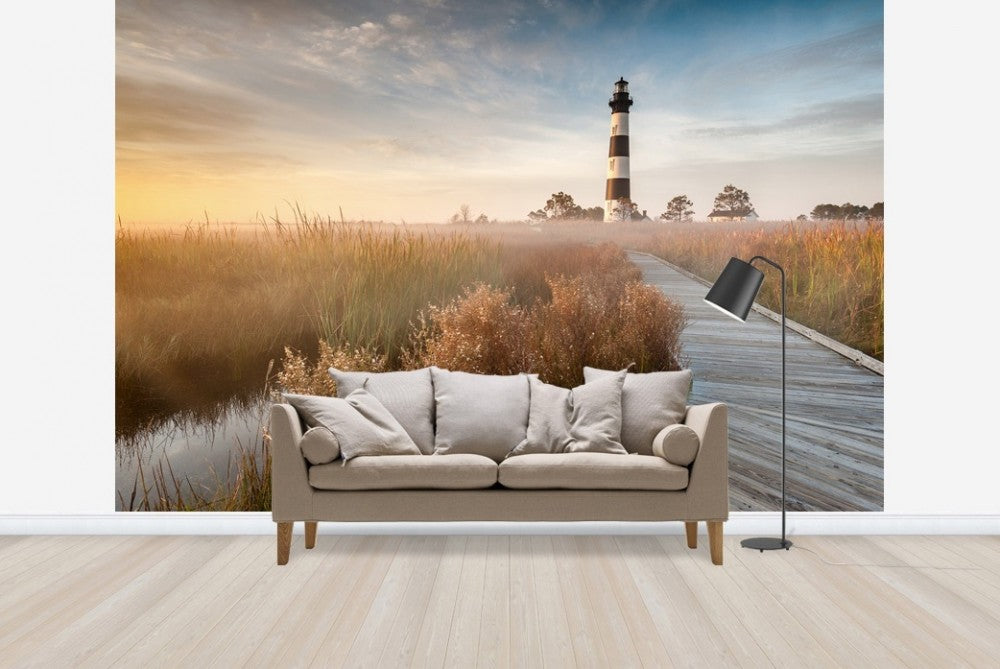 輸入壁紙 カスタム壁紙 PHOTOWALL / Lighthouse in North Carolina (e23175)