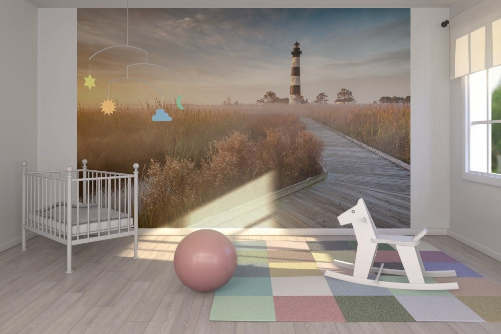 輸入壁紙 カスタム壁紙 PHOTOWALL / Lighthouse in North Carolina (e23175)