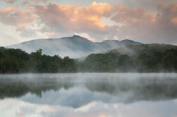 輸入壁紙 カスタム壁紙 PHOTOWALL / Mountain Lake Reflection of Blue Ridge (e23178)