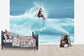 輸入壁紙 カスタム壁紙 PHOTOWALL / Surfer Carving Top of Wave (e23246)