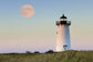 輸入壁紙 カスタム壁紙 PHOTOWALL / Moon Over Marthas Vineyard (e23372)