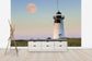 輸入壁紙 カスタム壁紙 PHOTOWALL / Moon Over Marthas Vineyard (e23372)