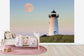 輸入壁紙 カスタム壁紙 PHOTOWALL / Moon Over Marthas Vineyard (e23372)